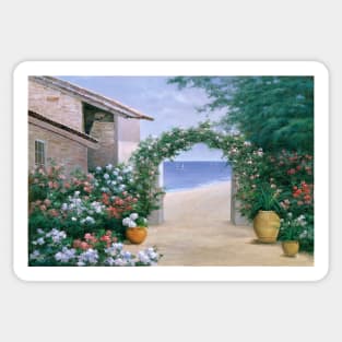 SEASIDE TRELLIS Sticker